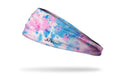colorful pink white and blue pastel Easter headband