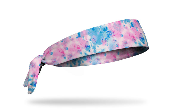 colorful pink white and blue pastel Easter headband