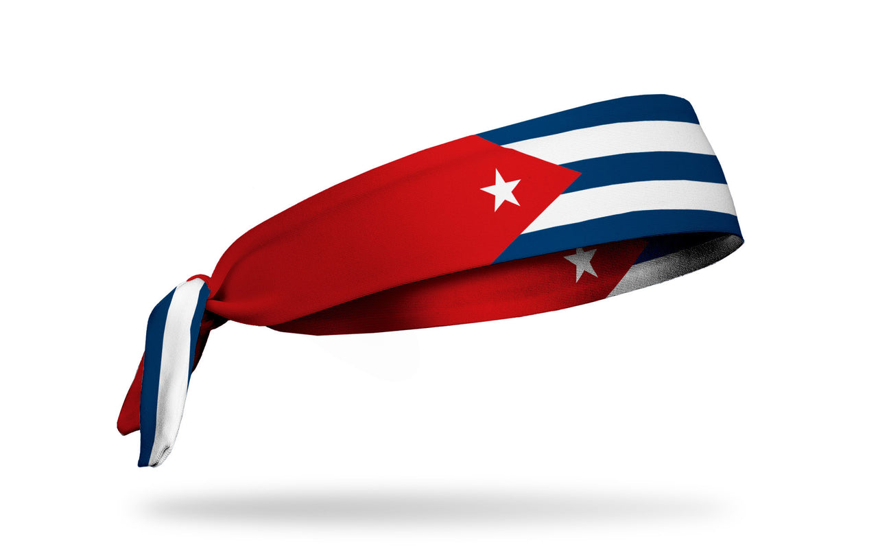 Cuba Flag Tie Headband