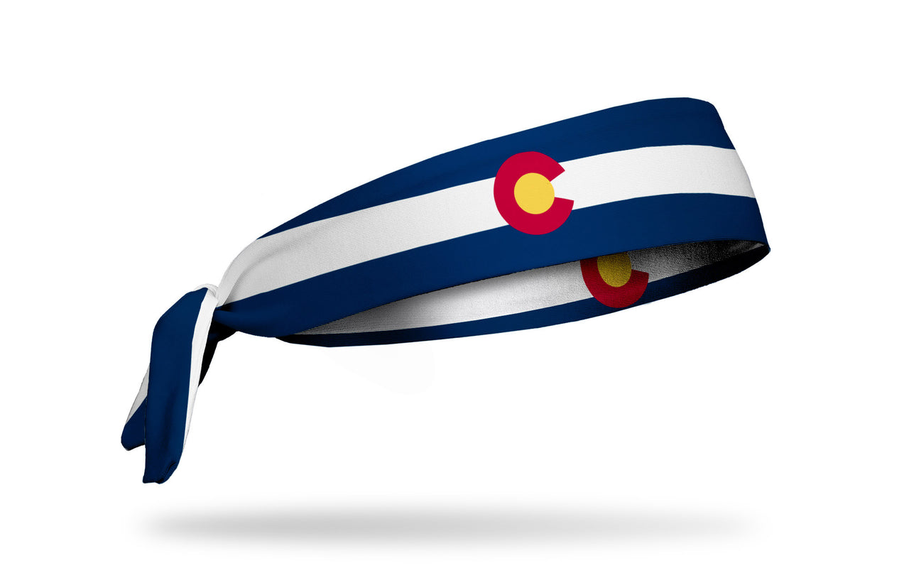 Colorado Flag Tie Headband