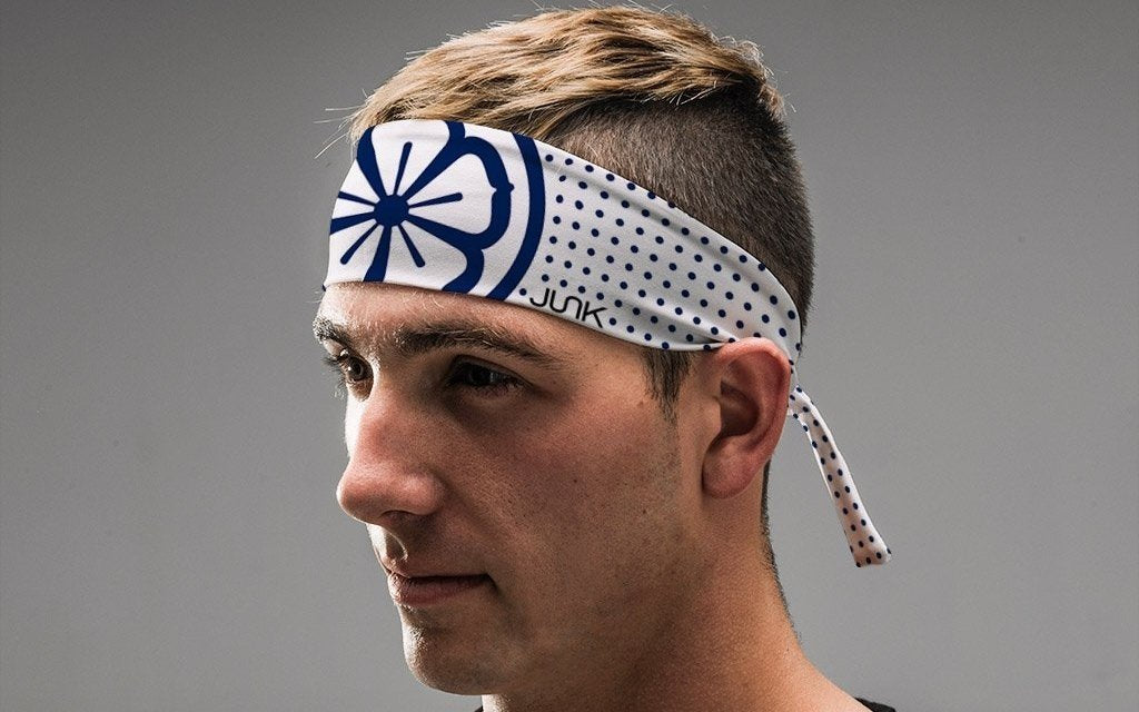 Junk Dal Dallas Cowboys: Logo Tie Dye Headband - Black by Junk Brands