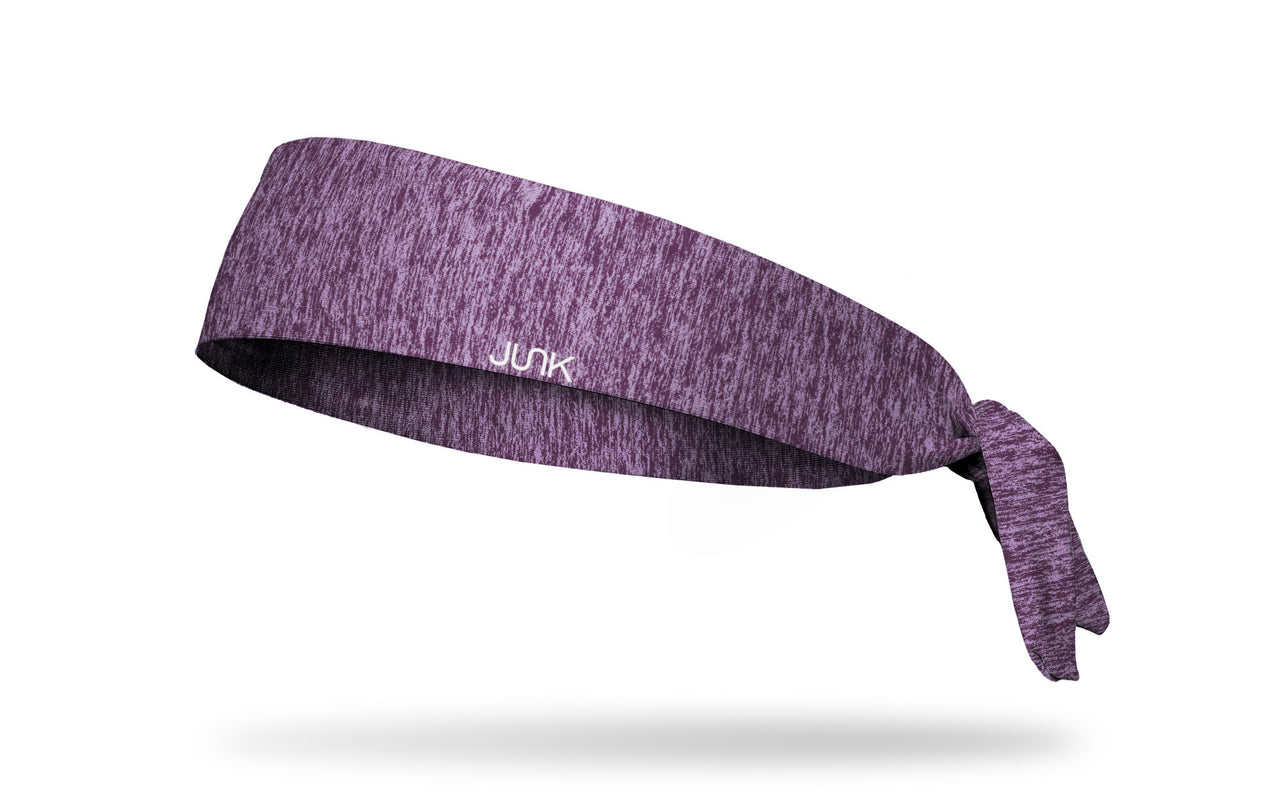 Dappled Noise Purple Tie Headband