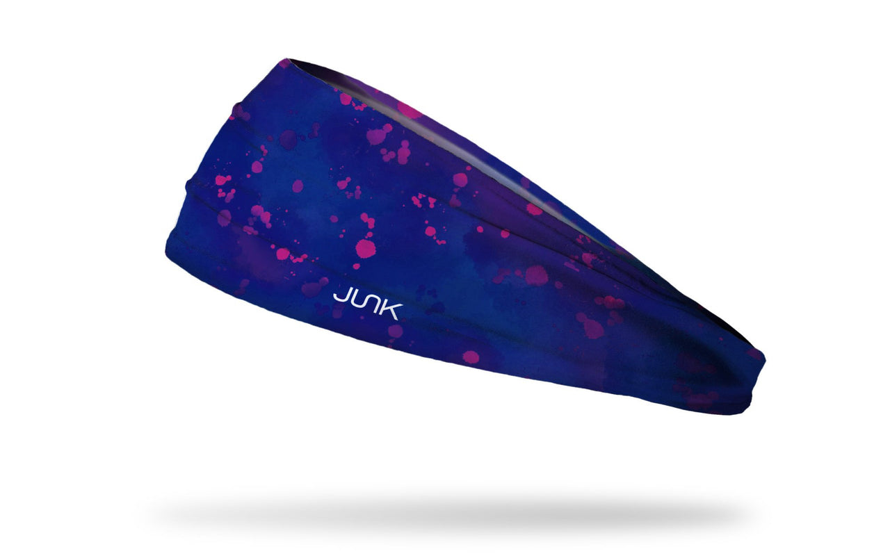 purple pink fade gradient headband