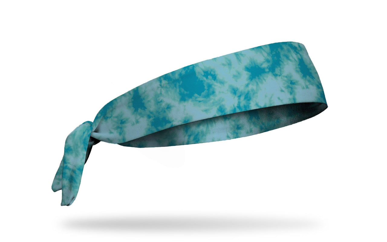Duo Dye Turquoise Tie Headband