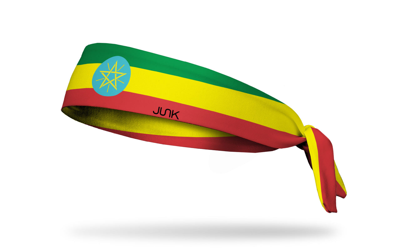 Ethiopia Flag Tie Headband