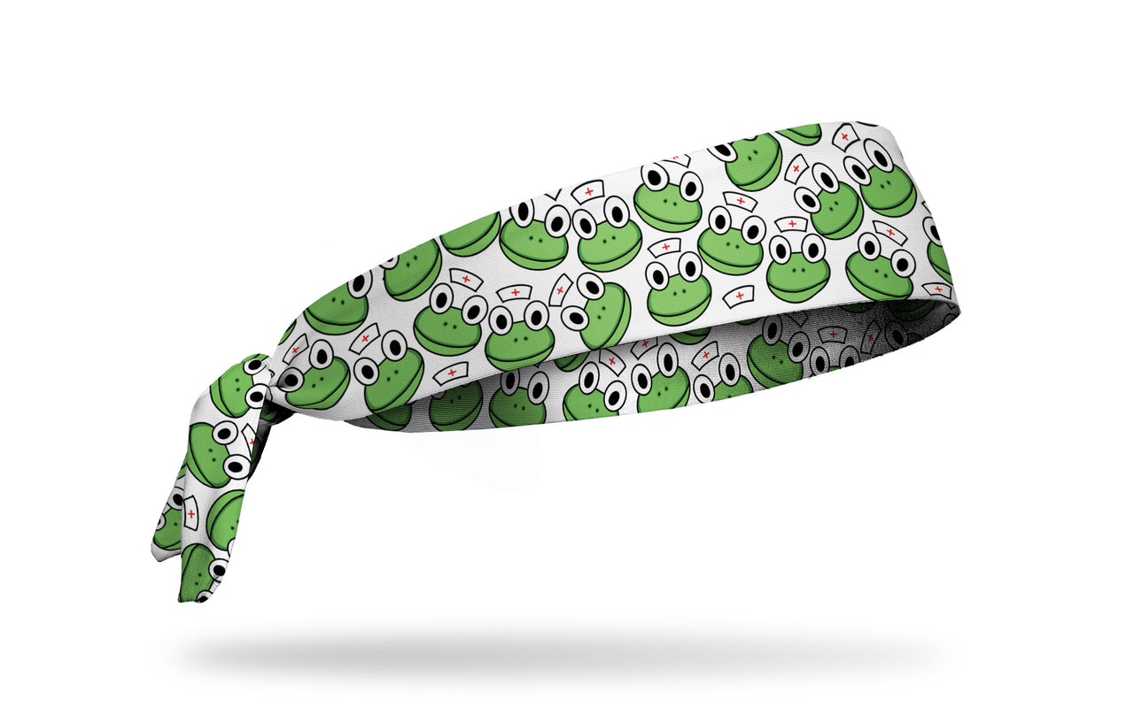 Feeling Froggy Tie Headband