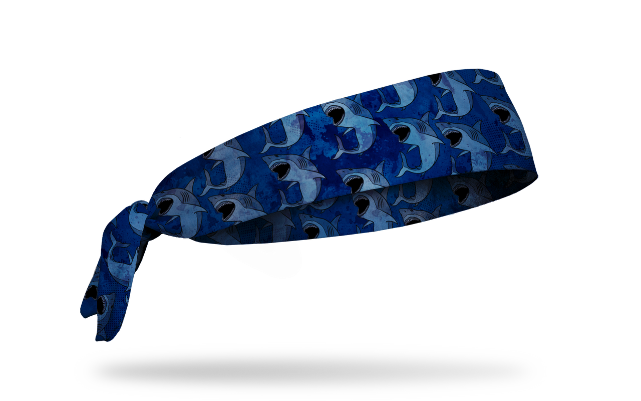 Flock of Sharks Tie Headband