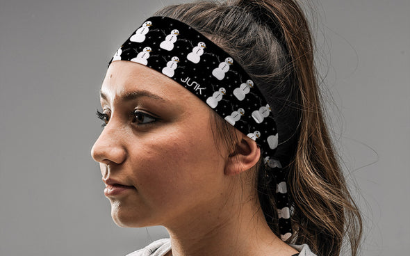 Frosty Frenzy Tie Headband