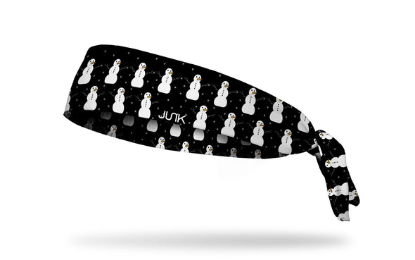 Frosty Frenzy Tie Headband
