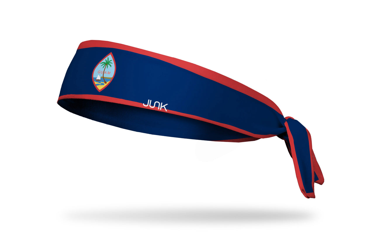 Guam Flag Tie Headband
