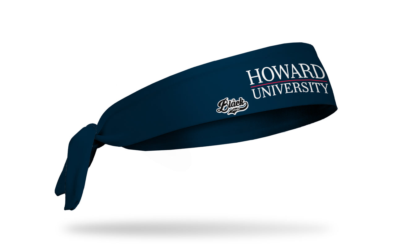 Howard University: Dark Blue Tie Headband
