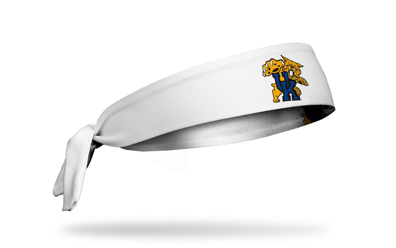 University of Kentucky: Wildcat White Tie Headband