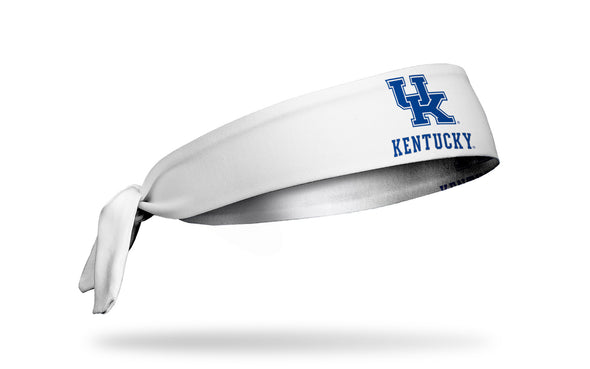 University of Kentucky: Wordmark White Tie Headband