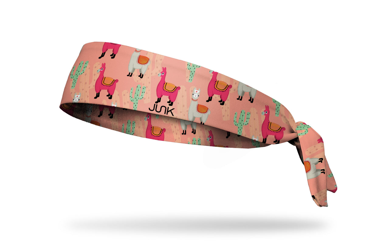 Llama Care Tie Headband