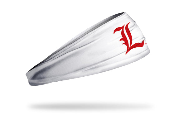 University of Louisville: Baseball Logo White Headband