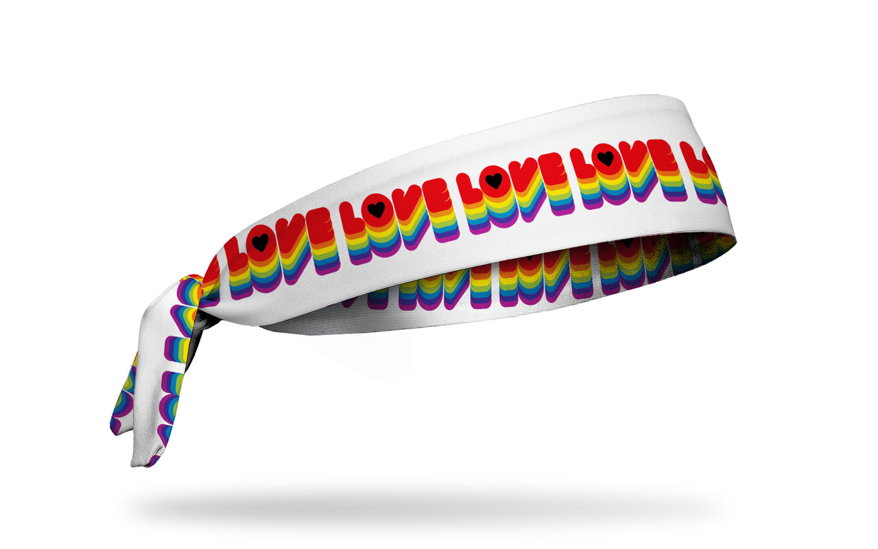 Love Love Love Tie Headband