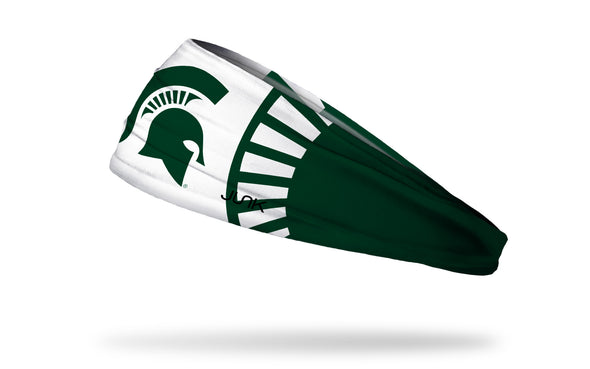 Michigan State University: Alt Spartan Green Headband