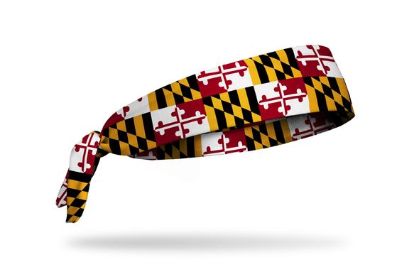 Maryland State Flag Tie Headband