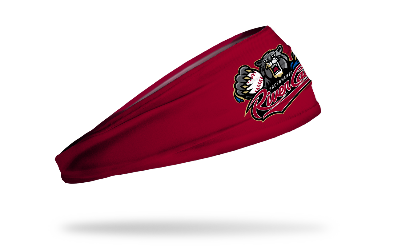 MiLB Sacramento River Cats: Logo Red Headband