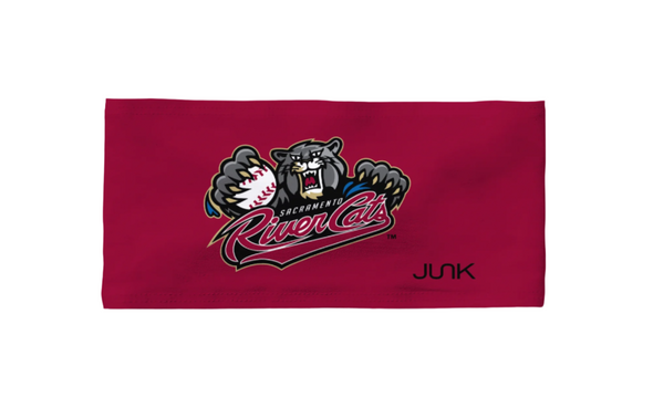 MiLB Sacramento River Cats: Logo Red Headband