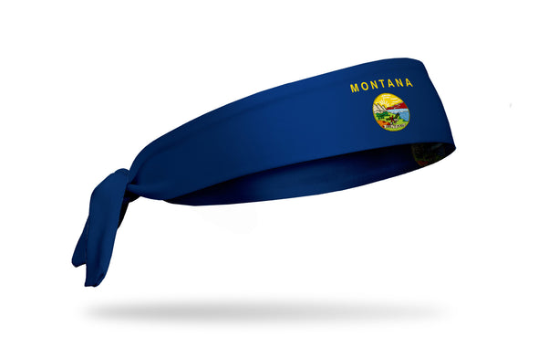 Montana Flag Tie Headband