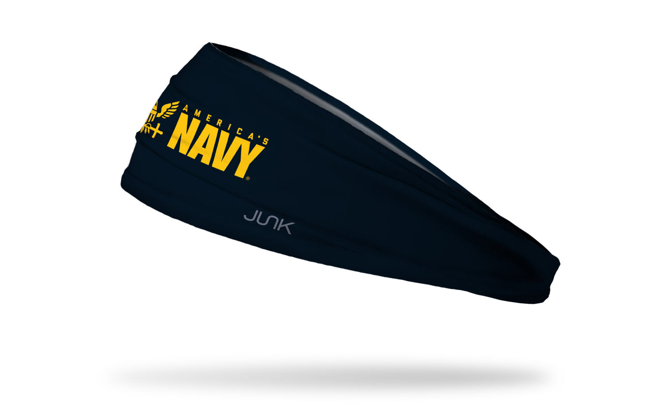 Navy: Primary Logo Headband