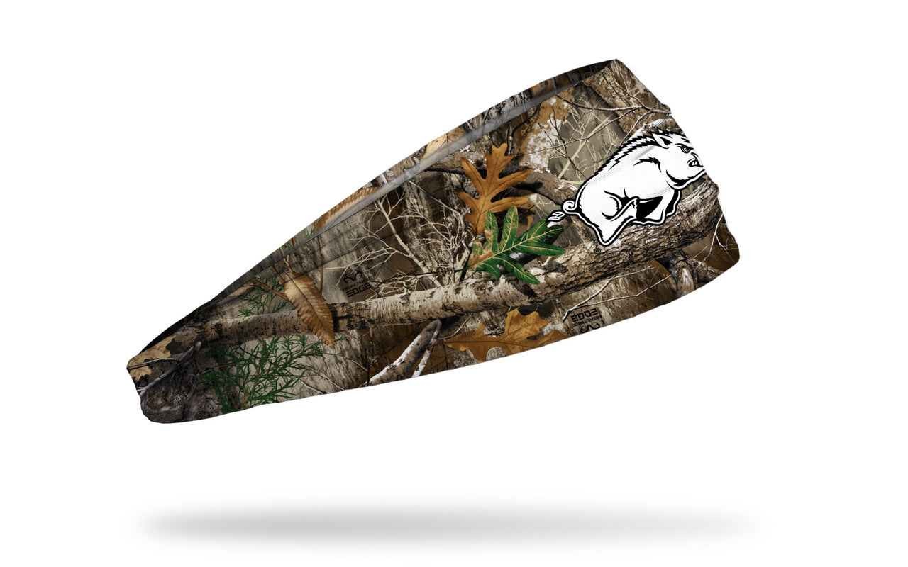 University of Arkansas: Realtree Edge Logo Headband