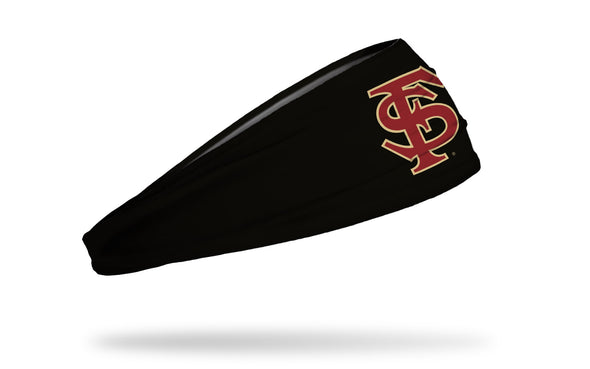 black headband with Florida State University baseball logo in garnet