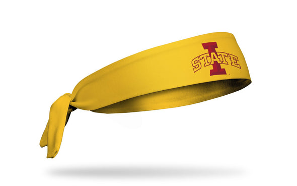 Iowa State University: Logo Gold Tie Headband