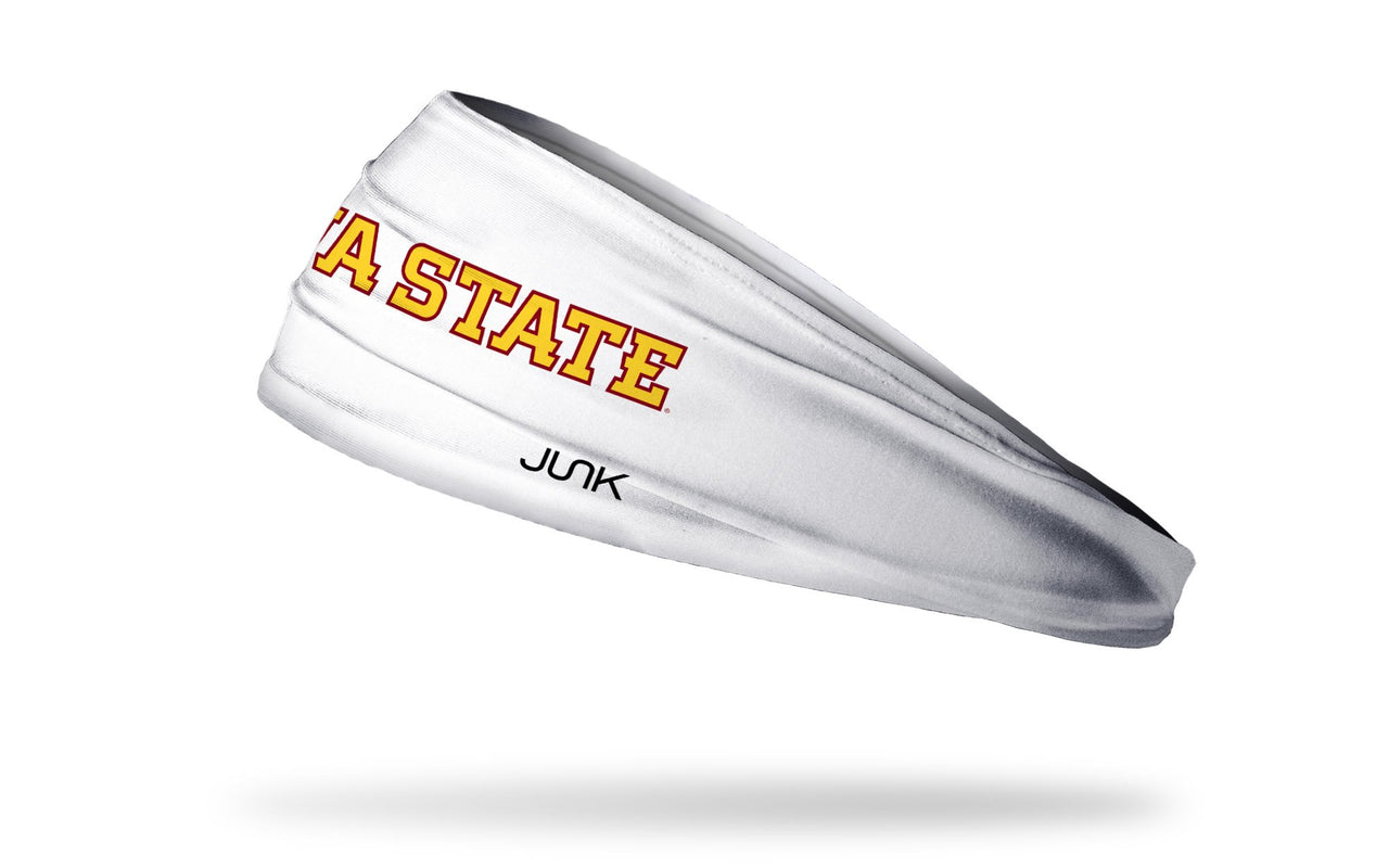 Iowa State University: Wordmark White Headband