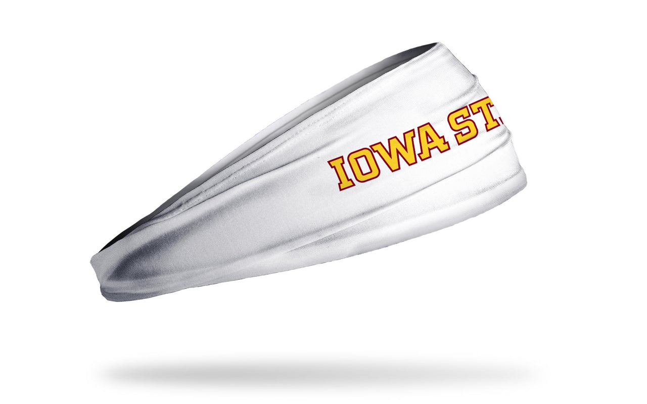 Iowa State University: Wordmark White Headband