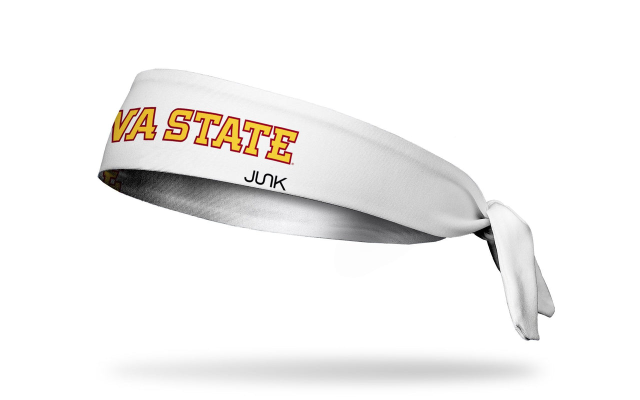 Iowa State University: Wordmark White Tie Headband