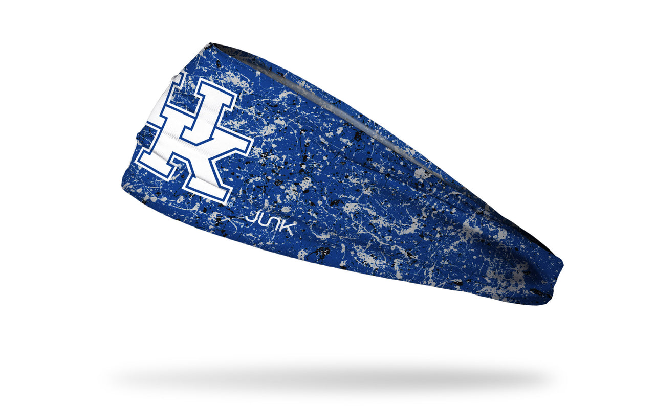 royal blue headband with University of Kentucky letter logo in white