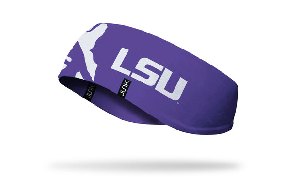 Louisiana State University: Tiger Eye Purple Ear Warmer