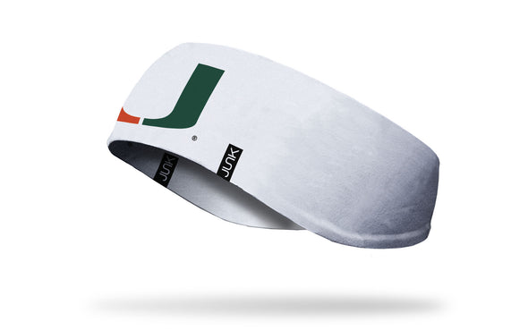 University of Miami: Logo White Ear Warmer