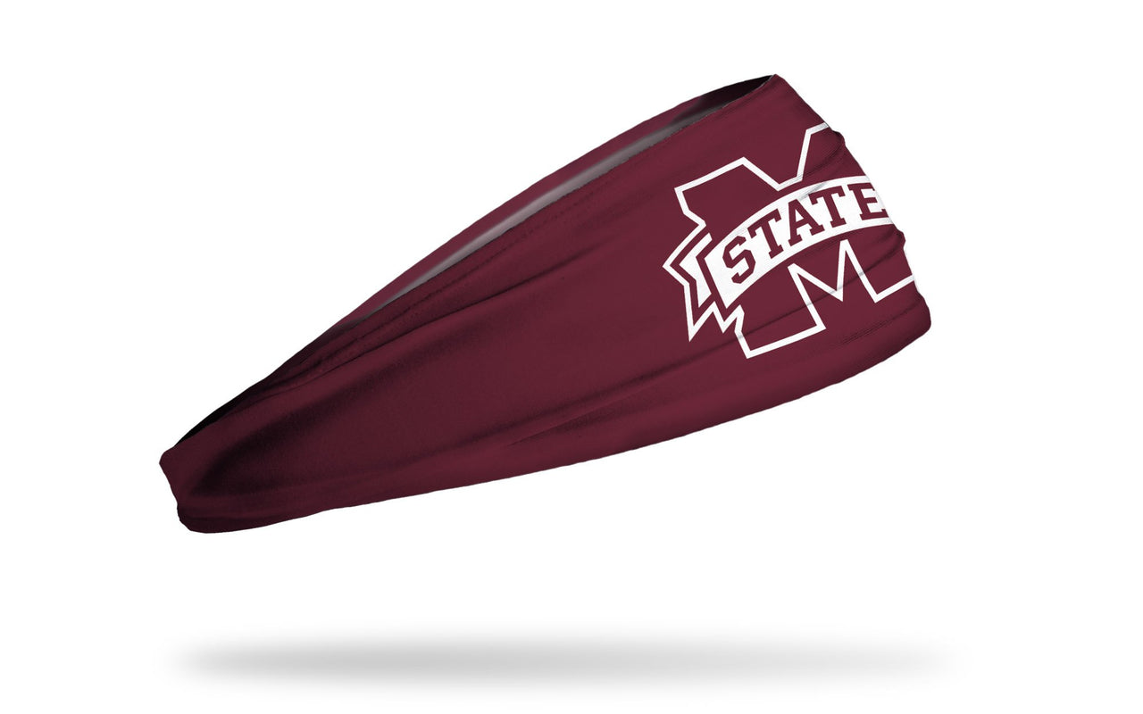 Mississippi State University: Logo Maroon Headband