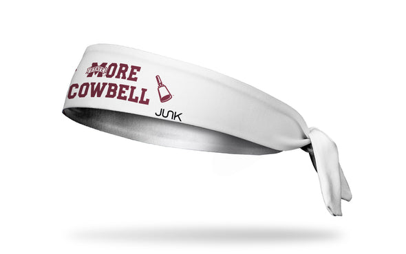 Mississippi State University: More Cowbell White Tie Headband