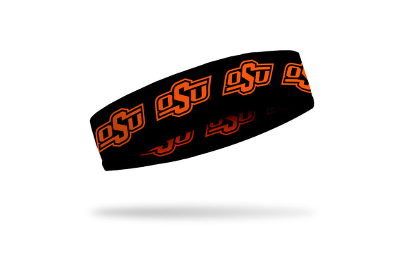 Oklahoma State University: Logo Black Headband