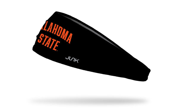 Oklahoma State University: Wordmark Black Headband