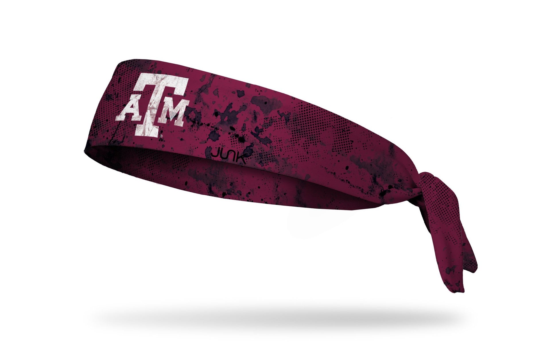 Texas A&M University headband with grunge overlay