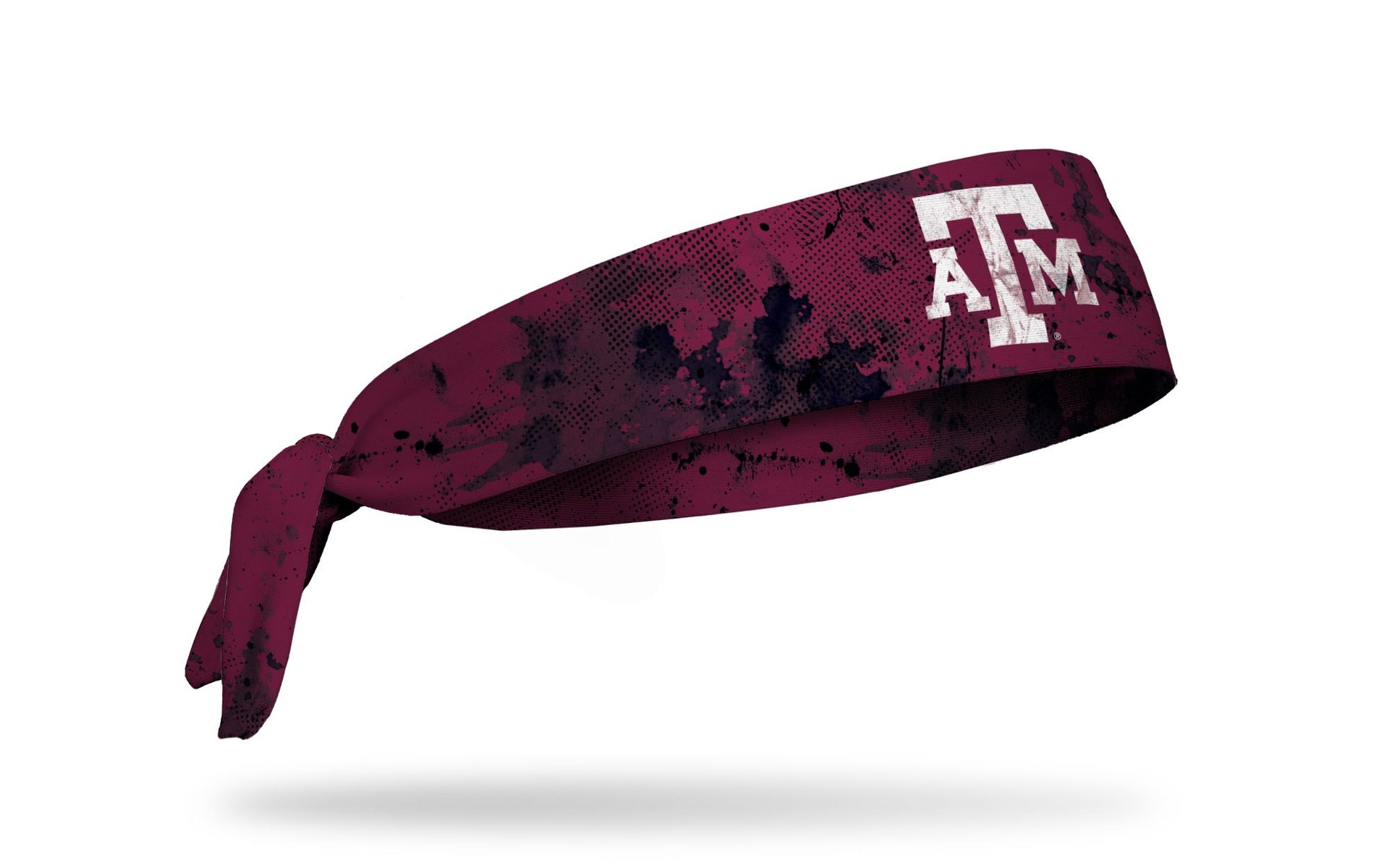 Texas A&M University headband with grunge overlay