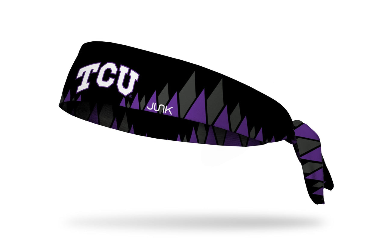 TCU: Jersey Tie Headband