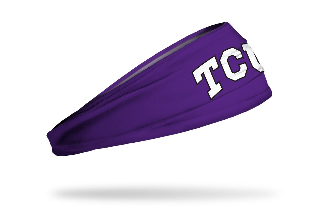 TCU: Logo Purple Headband