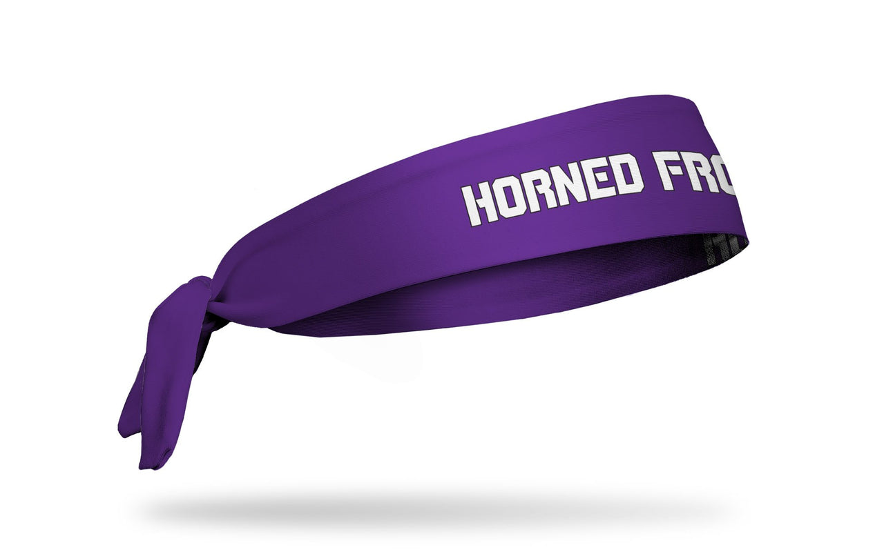 TCU: Horned Frogs Purple Tie Headband