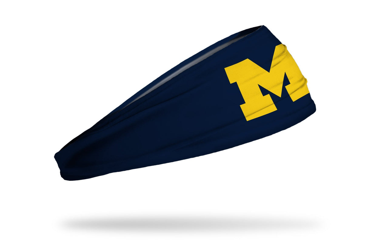 University of Michigan: Logo Blue Headband