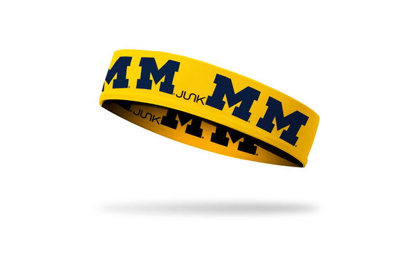 University of Michigan: Logo Gold Headband