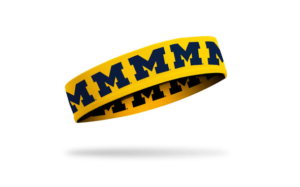 University of Michigan: Logo Gold Headband