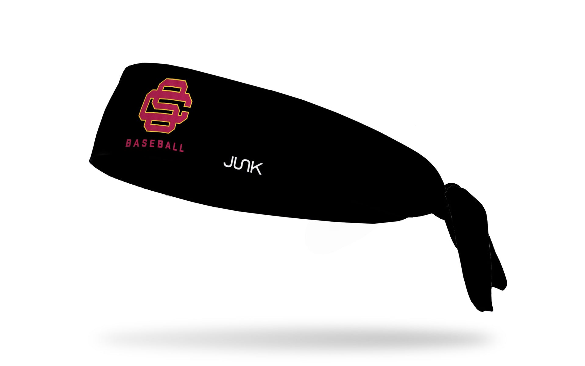 black headband with University of Southern California baseball logo