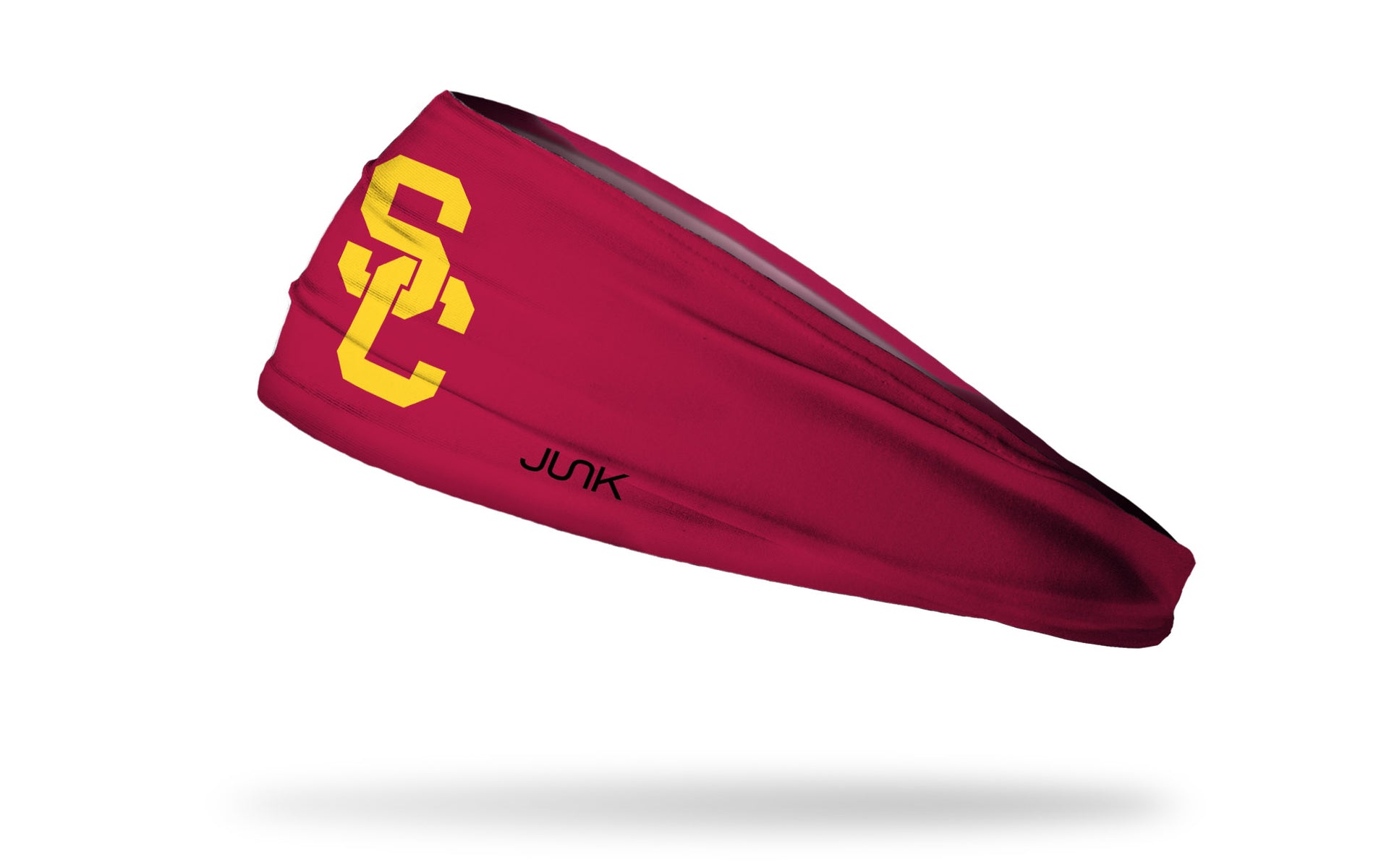 cardinal headband with University of Southern California logo