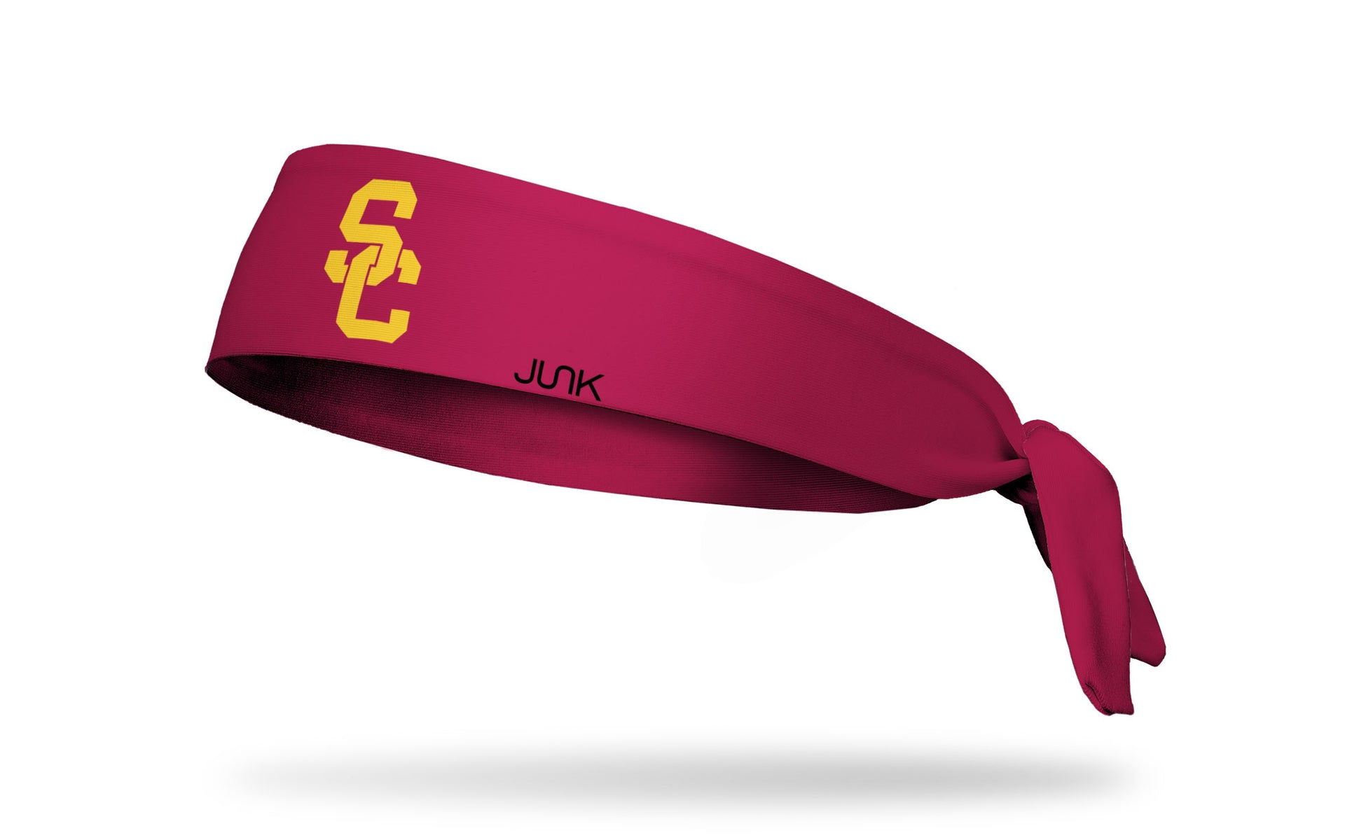 cardinal headband with University of Southern California logo